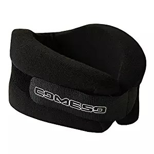 NINE MAX Foam Cervical Pillows Collar Neck Support Brace (Regular, Black)