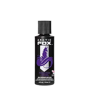 ARCTIC FOX 100% VEGAN SEMI PERMANENT HAIR COLOR DYE (4oz, Purple Rain)