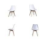 mesa y sillas comedor estilo nordico ◆ Satisfacción de nuestro cliente con garantía de devolución del dinero: si por alguna razón no está 100% satisfecho, comuníquese directamente con nosotros, solo devuélvalos dentro de los 180 días para obtener un reembolso completo. No hay preguntas para hacer, sin problemas. Desplácese hacia arriba para hacer clic en el botón Agregar al carrito para que su moderna silla de comedor Eames Style Tulip se envíe hoy.