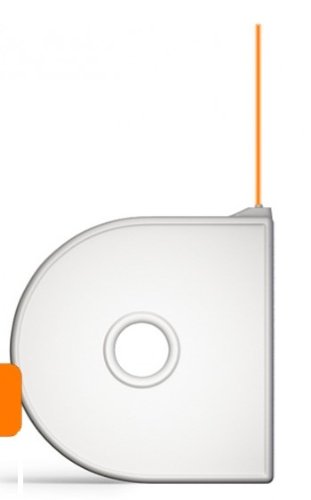 Cubify 380150 Cube 3D Printer Cartridge - PLA Neon Orange