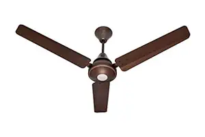 KYSA Saviour Alluminium Body 1200mm 30 Watts 3 Blade BLDC Energy Saving High Speed Ceiling fan with Remote - Matt Brown