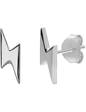 Blitz Ohrringe aus 925 Sterlingsilber Student Geek Nerd by Serebra Jewelry