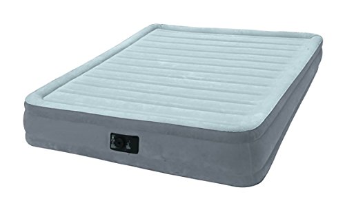 Intex Luftbett Comfort-Plush MID Twin (230 V), Grau, 99 x 191 x 33 cm