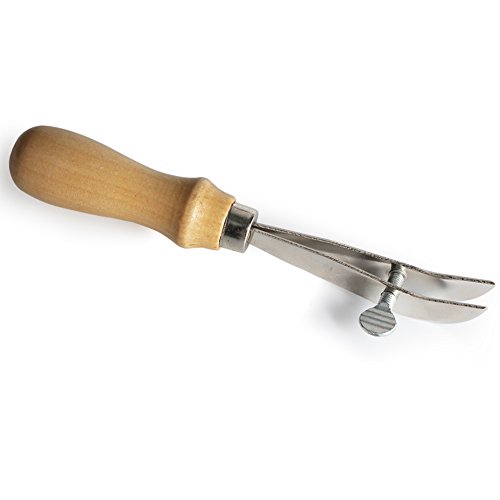 Professionelle Holzgriff Verstellbare Lederkanten Leder-Former Lederverarbeitung Werkzeug Au?enrand Creaser Leder Craft Edger Creaser Aussch?rfapparat - 4