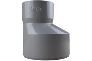 First Plast - Réduction PVC Excentrée Mâle Femelle 125/80