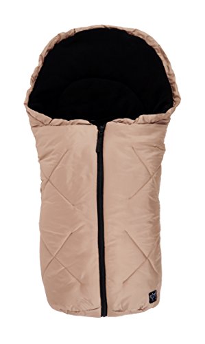 Kaiser 6534731 - Kuschelsäckchen Fleece  für Schalensitze der Gruppe O, Farbe: sand