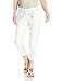 New Look Maternity Women's Lolly Linen Tapered Maternity Trousers, White, 14