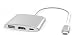 Produktbild Dinic USB-C 3.1-Adapter auf HDMI USB-C USB-A