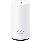 TP-Link Deco X50-Outdoor 1-Pack, AX3000 Mbps, IP65 Dust and Water Resistance, Dual-Band, Gigabit Ports, 230 m&sup2;'