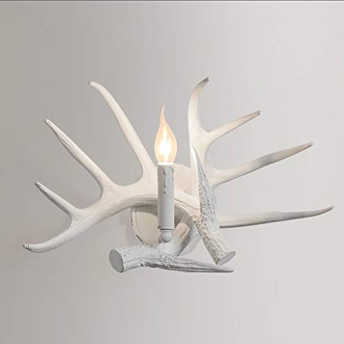 Preisvergleich Produktbild Unbekannt FEI Retro Geweih Wandleuchten Single Head Kreative Persönlichkeit BAI Restaurant Lichter Korridor Lampen