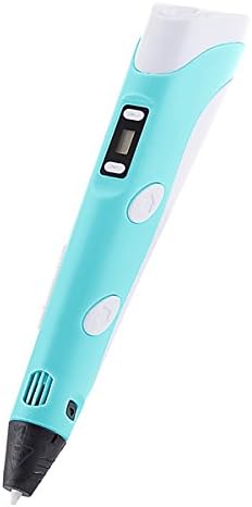 BANGBO Intelligent 3D Stereo Drawing Pen with OLED Display for Doodling, Art and Craft Making Compatible with PLA / ABS Filaments Best Gift DIY 3D Modeling for Kids or Adult, Blue