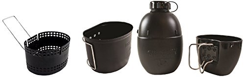 BCB Bushcraft Crusader 3 Part Cooking System MKII - Silver, by Bcb