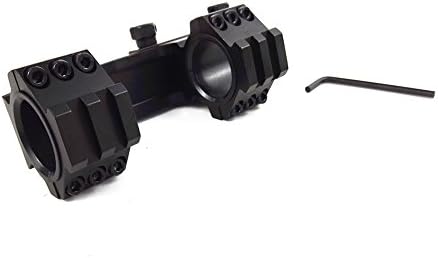 High Profile AR-Armour Tactical Rifle Scope Mount Fit 25mm 0.98" Rings for Picatinny Rail without Side Rails