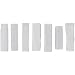 Rough Stone Specimen 4-inch Rectangle Selenite (pk 5) RS.2518.00