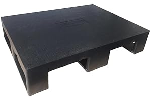 PALETEO PALETTE EN PLASTIQUE 80x60 | PLEINE ANTIDÉRAPANTE (Plein, PE recyclé)