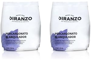 FAMILYCOM. Percarbonato Blanqueador Diranzo Pack 2 unidades. 750g x 2. Total 1,5 Kg.