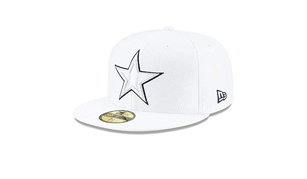 dallas cowboys official nfl sideline platinum 59fifty fitted