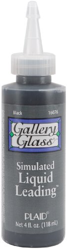 Plaid: Craft Liquid Leading galería de Cristal, 15.87 x 4.44 X 4.44 cm