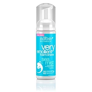 Alba Botanica Moisturizing Foam Shave Sea Mist - 5 - Fluid Oz. [Health and Beauty]