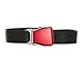 Produktbild Gürtel Herrengürtel Original Airline Seatbelt Gürtel schwarz/rot 110cm - Flugzeuggürtel von Flying-Belt - Flugzeug-Anschnallgurt als Hosengürtel Männergürtel schwarz Flugzeuggurt Geschenk für jeden Flugzeugfan
