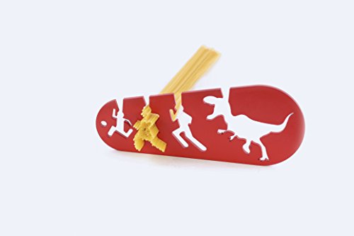 Doiy Dyicoultx Spaghetti-Maß, I Could Eat A T-Rex, Acryl, 17 x 8 x 0,2 cm - 3