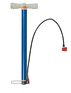 Yuvraj Collection High Pressure Deluxe/Strong Steel Air Pump for Bicycle, Car, Ball, Motorcycle - Inflatable Air Pump | Floor Air Pumps