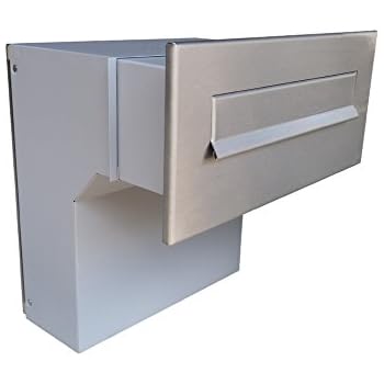 Cassetta Postale Stile Americano Rottner - Bianca, 220x165x480 Mm, Con Bandierina, Per Esterni - Foto 7