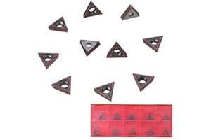 SUCAN 10 pièces en carbure TCMT731 pour porte-outils de tournage 1/4 et 5/16 pouces
