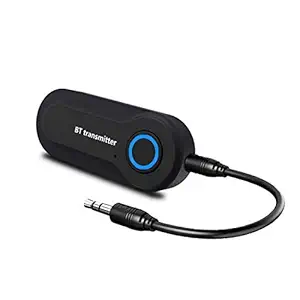 Mabron Digital Bluetooth Audio Transmitter for TV Smart Phone, PC, MP3, MP4, and DVD Car Player Wireless Transmitter 3.5mm Adapter