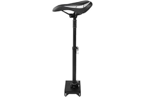 SCOOTISFACTION Siège réglable pliable confortable absorbant les chocs pour scooter électrique Ninebot Segway ES1/ES2/ES4