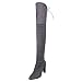 Produktbild Stiefel Damen Julywe Damen Stretch Faux Slim Hohe Stiefel Overknee Stiefel High Heels Schuhe