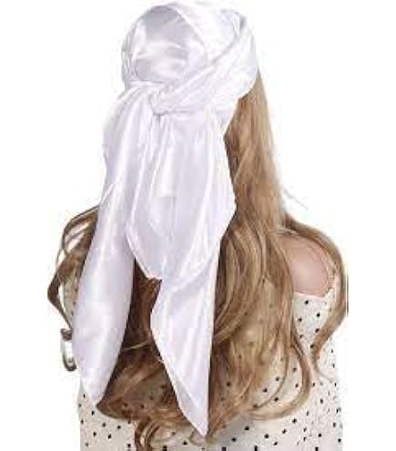 Foulard Carré En Satin De Soie, 70cm, Imprimé Wen Paisy