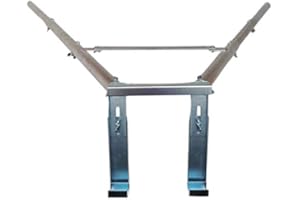 FF / FISCHER FACHHANDEL Telescopic Wall Spacer for Ladders, Wall Distance 52.5 cm - 112 cm Adjustable, Suitable for All Ladders, Can be Assembled Without Tools