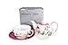 Produktbild Jameson & Tailor Tea for One 4teiliges Set Kännchen, Tasse, Untertasse Rose Brillant-Porzellan