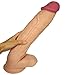 Produktbild XXL 43,5 cm Realistisch Riesig Dildo Verlängern Verdicken Silikon-Penisnachbildung Weibliche Masturbation Gerät Geeignet Für Anfänger Sexspielzeug Ø9CM
