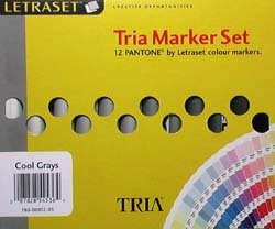 Preisvergleich Produktbild Letraset Tria Marker, Architektur, 12 Stück