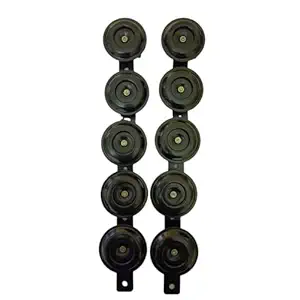 CHARVI SALES Horn For TVS, Bajaj, Hero, Honda Splender iSMART, Shine 125, Sport, CT 100 (PACK OF 10)