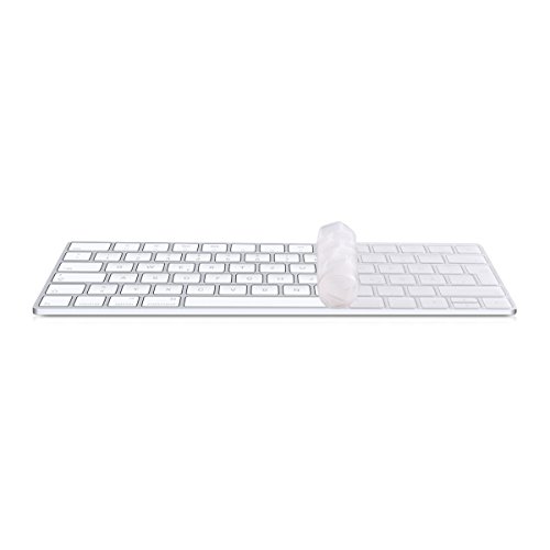 kwmobile Tastaturschutz Apple Magic Keyboard – QWERTZ Silikon Laptop Tastaturfolie – Notebook Tastaturschutzfolie Transparent - 2