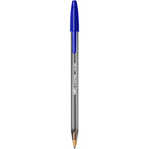 comprare on line Bic Cristal Large Punta Larga 1,6 mm Confezione 50 Penne Colore Blu prezzo