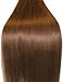 Produktbild Clip-In-Extensions für komplette Haarverlängerung - hochwertiges Remy-Echthaar - 120 g - 50 cm - Mittelbraun - 6