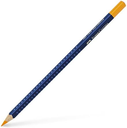 Faber-Castell Aquarelle Art Grip Studio Pencil, Dark Chrome Yellow 109