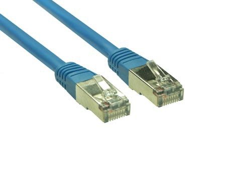 Preisvergleich Produktbild Good Connections S-FTP, Cat.5e, Patchkabel, blau, 1m