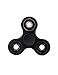 Produktbild Hand Spinner Tri Hand Fidget Spinner Hybrid Keramik Lager Spielzeug Geschenke für Kinder und Erwachsene - Ideal bei Nervösität, Angst, Stress und Hyperaktivität Schwarz 1 PA+GF