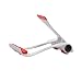 Produktbild iPad Ständer Verstellbare,l Tablet Staender : Universal Halter, Halterung, Dock, Wiege für iPad Pro 10.5 / 9.7, iPad Air 2 3 4, iPad mini 1 2 3 4, Samsung Huawei E-Reader und Google Nexus 7 10 4 Tablette Schreibtisch, andere Tab Smartphone 5''-13'' - Schwarz (Rot)