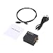 Produktbild PGIGE Digitaler optischer koaxialer Toslink Signal-zu-Analog-Audio-Konverter-Adapter RCA Digital-zu-Analog-Audiokonverter Schwarz
