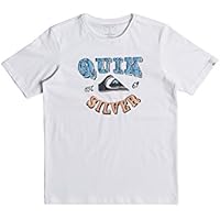 Quiksilver Pahu Pia Camiseta, Niños (Bright Blanco), L