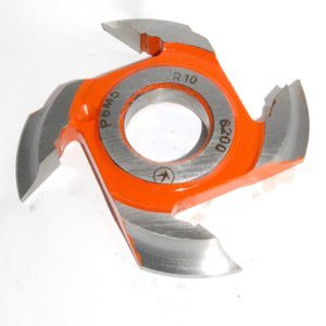 Nutfräser 125x30x15 R10 rechts Holzfräser Hohlkehlfräser Nut-Kreissägeblatt Fräsersatz