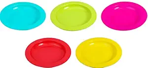 1st Step BPA Free Polypropylene Microwave Friendly Feeding Plates (Pack of 5)