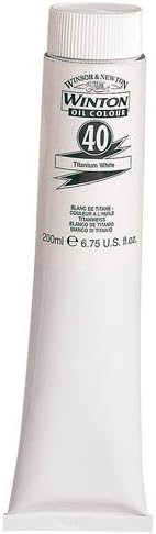 Winsor &amp; Newton Winton Oil Colour Lamp Black 200ml