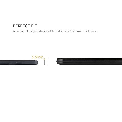 EasyAcc Lenovo Tab 2 A10-70 / Lenovo TAB3 10 Plus / Tab 2 A10-30 Hülle, Ultra Dünn Hochwertiges PU Leder Case – mit Standfunktion und Automatischem Schlaf Funktion für Lenovo TAB3 10 Plus/ Tab 3 10 Business/ Tab 2 A10-70/ A10-70F/ A10-70L / Tab 2 A10-30/ A10-30F/ A10-30L (Schwarz, Kunstleder, Ultra Dünn) - 3